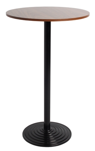 MESA ALTA DARWIN PRETA - Tampo Madeirado Castanho